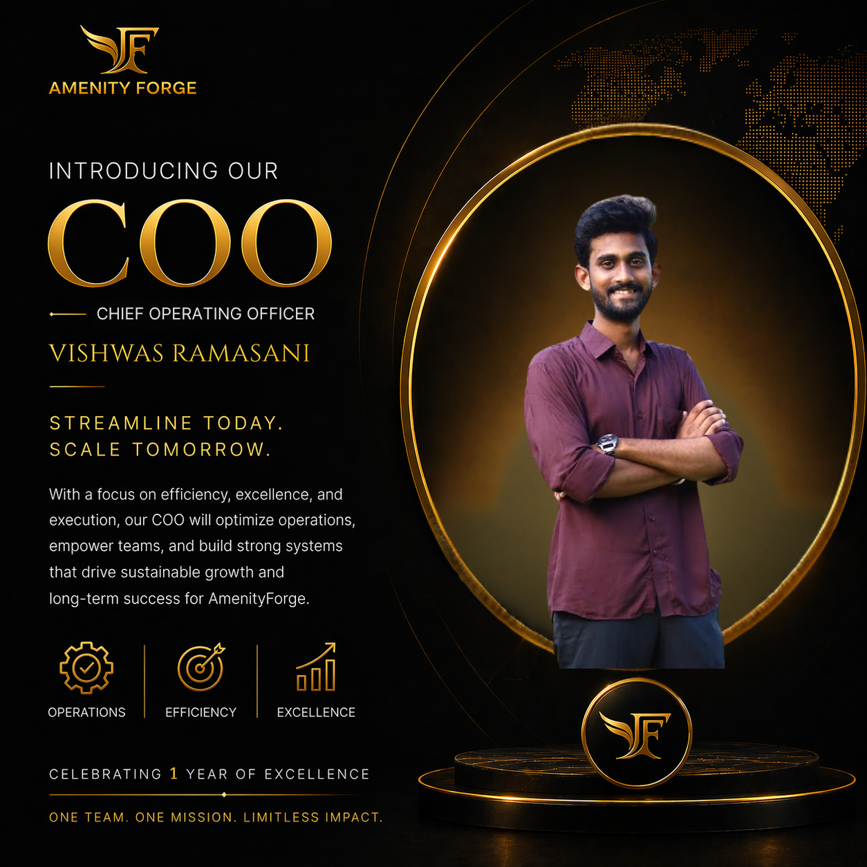 Vishwas, Chief Operating Officer